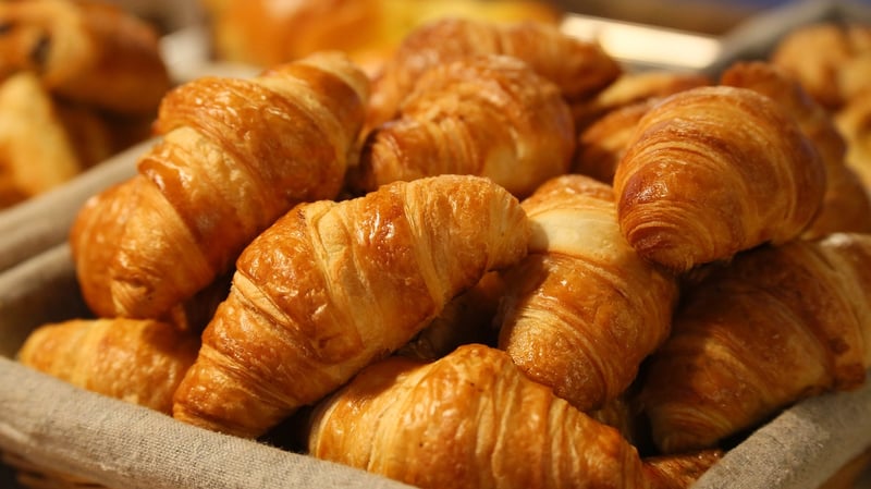 Matcha Croissants